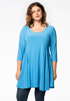Yoek Tuniek met naden | Blauw | Maat 46/48