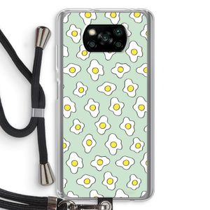 Spiegeleitjes: Xiaomi Poco X3 NFC Transparant Hoesje met koord
