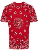 Supreme x Hanes t-shirt Bandana Tagless à col rond (lot de 2) - Rouge - thumbnail