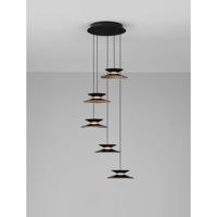 Lyora Design hanglampMorfi 5-lichts zwart - 9416951