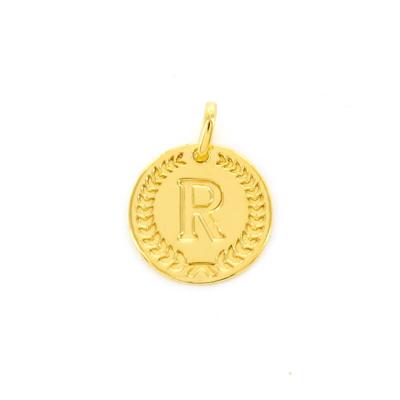 Imotionals Ronde Kettinghanger Letter R Goud
