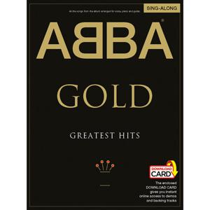 Wise Publications ABBA Gold: Greatest Hits Singalong met online backing tracks