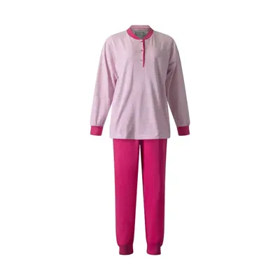 Tricot dames pyjama - Lange mouwen - Old Stripe - 3XL - Blauw - 3XL - 3XL - 3XL - 3XL - 3XL - 3XL - 3XL - 3XL - 3XL - 3XL