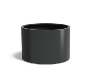 Aluminium plantenbak CIRCUM 120x80cm.