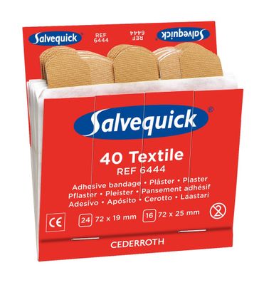 Salvequick pleister navulling 6444, textiel