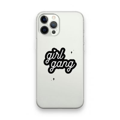 Girl Gang: iPhone 12 Pro Transparant Hoesje