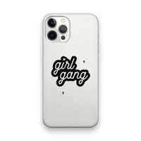 Girl Gang: iPhone 12 Pro Transparant Hoesje