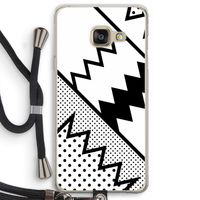 Pop Art #5: Samsung Galaxy A3 (2016) Transparant Hoesje met koord