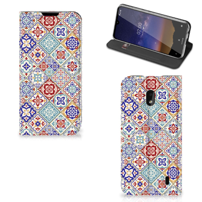 Nokia 2.2 | Standcase | Tiles Color Nokia 2.2 | Standcase | Tiles Color