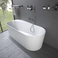 Ligbad Ideavit Viva Vrijstaand Arcryl 170x80x60 cm Mat Wit Ideavit