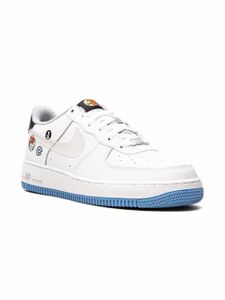 Nike Kids baskets Air Force 1 LV8 1 'Happy Hoops' - Blanc