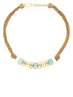 Aurelie Bidermann collier Etania en plaqué or