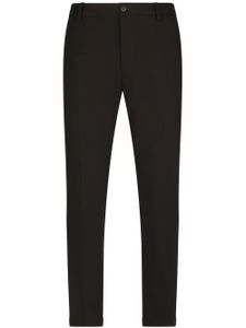 Dolce & Gabbana pantalon de costume à coupe courte - Noir