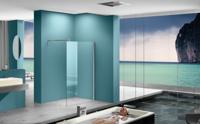 Wiesbaden Eco inloopdouche 110x200 cm - 8mm NANO glas