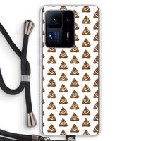 Poop emoji: Xiaomi Mi Mix 4 Transparant Hoesje met koord