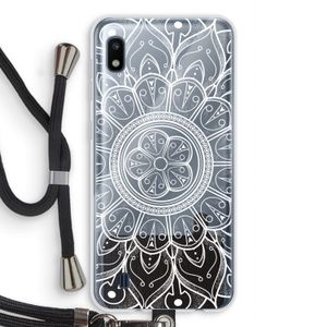 Roses Are Red: Samsung Galaxy A10 Transparant Hoesje met koord