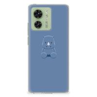 Motorola Edge 40 Telefoonhoesje met Naam Baby Rhino