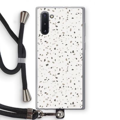 Terrazzo N°14: Samsung Galaxy Note 10 Transparant Hoesje met koord