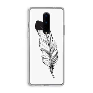 Pluim: OnePlus 8 Transparant Hoesje