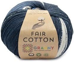 Katia Fair Cotton Granny 309 Blue-Turquoise-Night blue