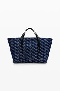 Shopper tas met Desigual-logo - BLUE - U