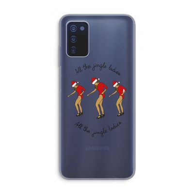 Jingle Ladies: Samsung Galaxy A03s Transparant Hoesje