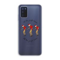 Jingle Ladies: Samsung Galaxy A03s Transparant Hoesje