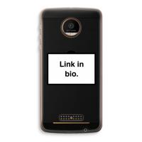 Link in bio: Motorola Moto Z Force Transparant Hoesje - thumbnail