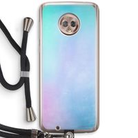 mist pastel: Motorola Moto G6 Transparant Hoesje met koord
