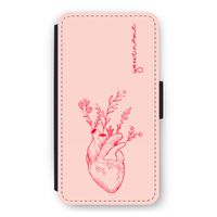 Blooming Heart: iPhone 12 mini Flip Hoesje