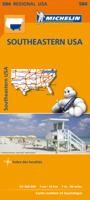 Wegenkaart - landkaart 584 Southeastern USA - Zuidoost USA | Michelin Wegenkaart - landkaart 584 Southeastern USA - Zuidoost USA | Michelin