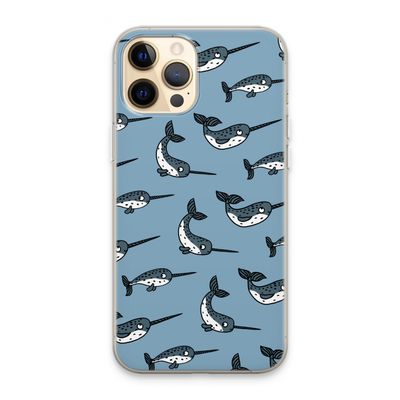 Narwhal: iPhone 13 Pro Max Transparant Hoesje