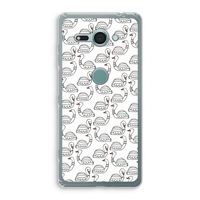 Zwanen: Sony Xperia XZ2 Compact Transparant Hoesje Zwanen: Sony Xperia XZ2 Compact Transparant Hoesje