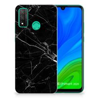 Huawei P Smart 2020 TPU Siliconen Hoesje Marmer Zwart - Origineel Cadeau Vader - thumbnail