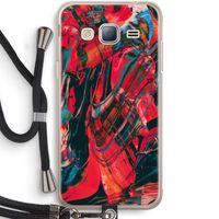 Endless Descent: Samsung Galaxy J3 (2016) Transparant Hoesje met koord