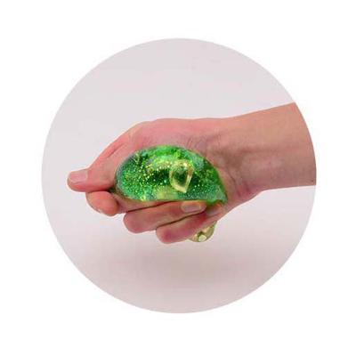 Duckiez Slow rise anti-stress kubus met glitter