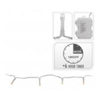 Led verlichting 24 lamps op batterijen warm wit