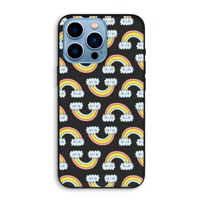 Regenboog: iPhone 13 Pro Max Biologisch afbreekbaar hoesje