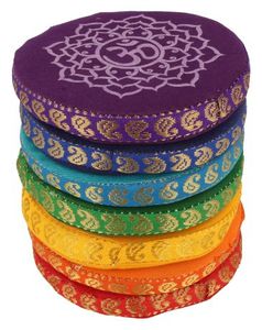 Klankschaal Kussenset Chakra (9,5 cm)