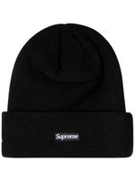 Supreme x New Era bonnet à logo S - Noir