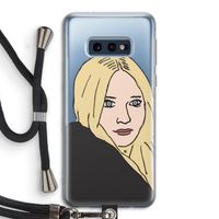 Ashley: Samsung Galaxy S10e Transparant Hoesje met koord