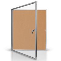 Magnetoplan Show Box Inner Showcase SP - 4xdin A4 - 87x75x4cm (BXHXT) - Kurk