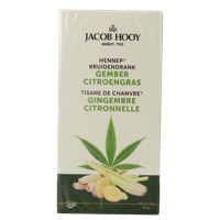 Jacob Hooy Hennep gember citroengras 12 Stuks