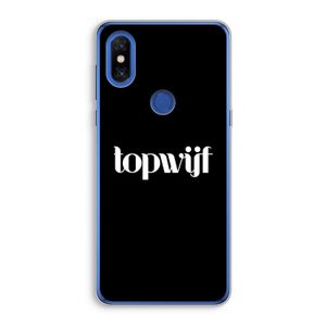 Topwijf Zwart: Xiaomi Mi Mix 3 Transparant Hoesje