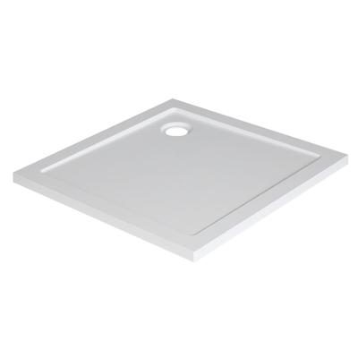 Xellanz Luxe Douchebak - SMC - Vierkant - 80x80x4cm - Wit