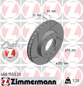 Remschijf Coat Z 460150320