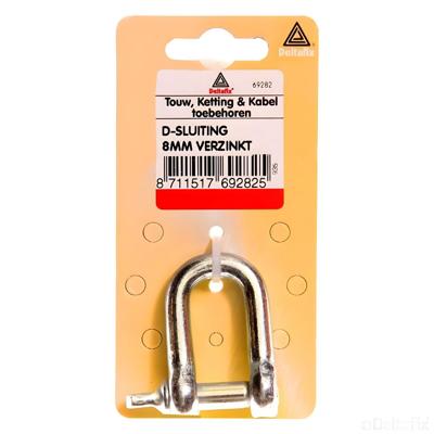 D-sluiting 8mm - Deltafix