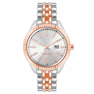 Nine West NW-2661SVRT (Ø 34 mm) Dames horloge