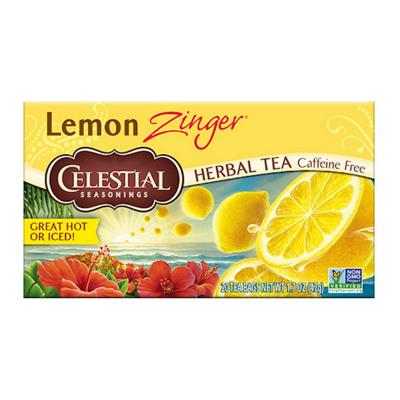 Celestial Seasonings - Lemon Zinger Herbal Tea - 20 Zakjes