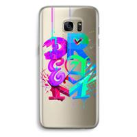 Dream: Samsung Galaxy S7 Edge Transparant Hoesje - thumbnail